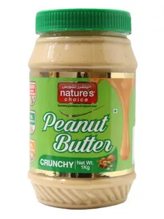 Nature's Choice Peanut Butter Crunchy, 1kg