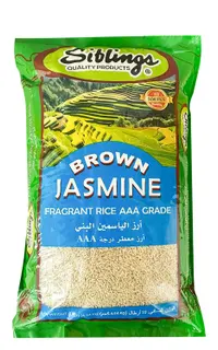 Siblings AAA Grade Brown Jasmine Rice, 4.54kg