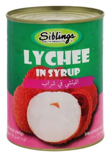 Siblings Lychee Slices in Syrup, 230g