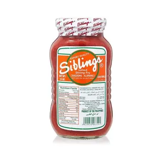 Siblings Salted Shrimp Fry Bagoong Alamang 340 g