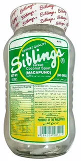 Siblings Sweet Coconut Sport Macapuno 340 g