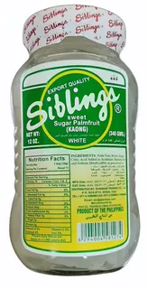 Siblings Sweet White Sugar Palm Fruit (Kaong) 340 g