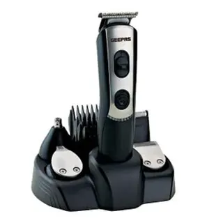 Geepas Recharger Trimmer Set 9 In 1