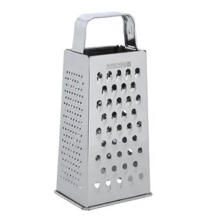 Royalford Stainless Steel 4 Side Grater RF10292, 9 Inch