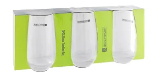Royalford Clear 500ml Glass Tumbler Set, 3 Pieces