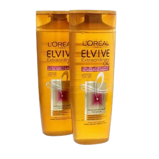L'Oreal Paris Elvive Extraordinary Oil Nourishing Shampoo, 2x400ml