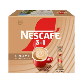 Nescafe 3-In-1 Creamy Latte Instant Coffee, 10x22.4g
