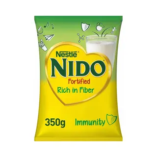 Nido Fortified Milk Powder Pouch, 350g