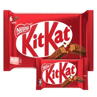Nestle Kitkat 4 Finger Milk Chocolate Wafer, 6x36.5g