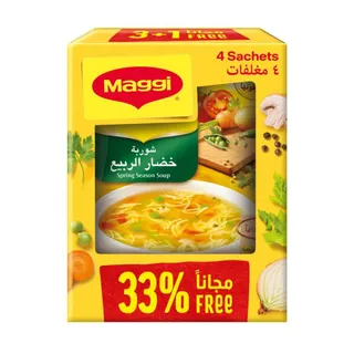 Maggi Spring Season Soup Pack, 4x59g