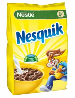 Nesquik Chocolate Flavored Cereals, 500g