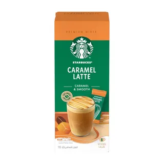 Starbucks Caramel Latte Instant Coffee Box, 5x23g