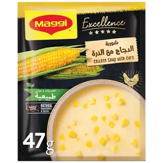 Maggi Excellence Chicken Soup with Corn, 10x47g