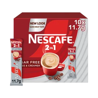 Nescafe 2-in-1 Instant Coffee Sachet Pack, 10x11.7g