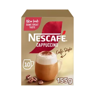 Nescafe Cappuccino Coffee Mix, 155g, 10 Sachets