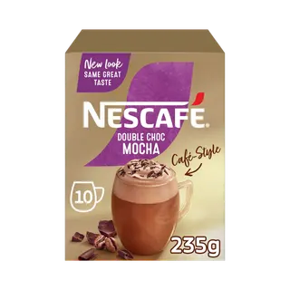 Nescafe Cafe Style Double Choc Mocha (10 Pieces), 235g