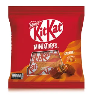KitKat Miniatures Caramel Chocolate Bag, 99g