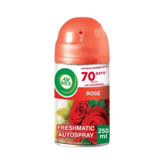 Air Wick Automatic Rose Scent Air Freshener Spray Refill, 250ml