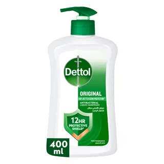 Dettol Original Pine Scent Liquid Handwash Pump, 400ml