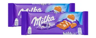 Milka Bubbly Alpine Milk Chocolate, 100g