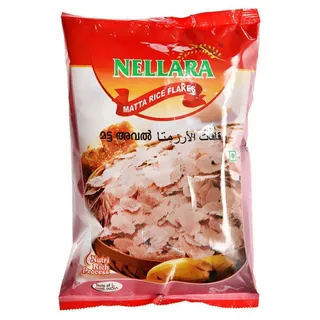 NELLARA BROWN RICE FLAKES 500GM