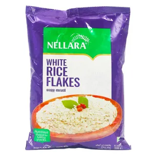 Nellara Rice Flakes (White Aval), 500g