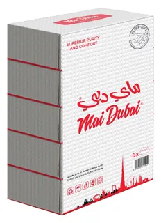 Mai Dubai Ultra Soft 2-Ply Tissues, 5x150 Pieces
