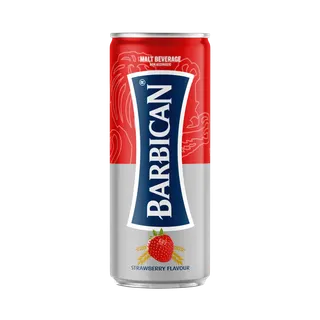Barbican Non Alcoholic Strawberry Flavour Malt Beverage Can, 250ml