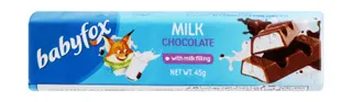 Babyfox Milk Chocolate Bar with Milk Filling, 45g
