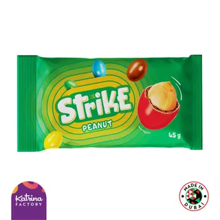 Katrina Strike Peanut Milk Chocolate Candies, 45g