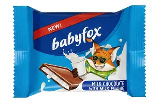 Babyfox Milk Chocolate Bar, 12g