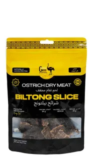 Ostrich Oasis Biltong Slices, 40g