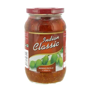 Indian Classic Chili Pickle in Edible Oil 400 gr