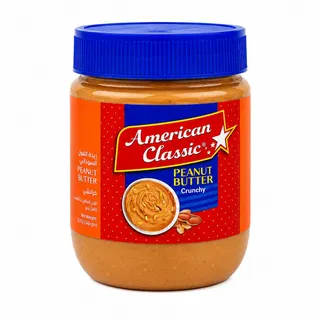 American Classic Peanut Butter Crunchy, 510g