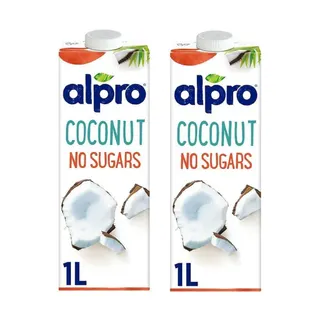 Alpro Unsweetened Coconut Drink, 2x1L