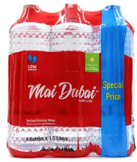 Mai Dubai Drinking Water 1.5 ltr x 6 Pcs