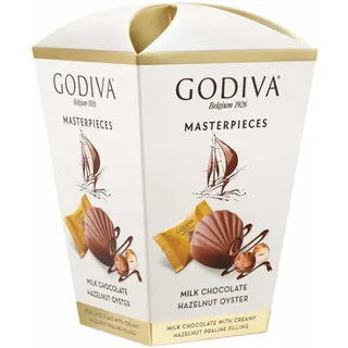 Godiva Milk Chocolate Hazelnut Oyster, 117g