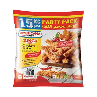 Americana Zingz Spicy Chicken Strips, 1.5kg