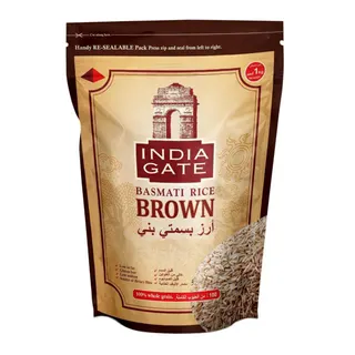 India Gate Brown Basmati Rice, 1kg