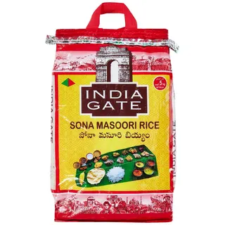 India Gate Sona Masoori Rice, 5kg
