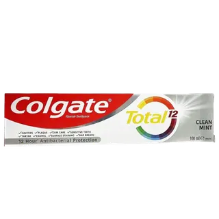 Colgate Anti-bacterial Toothpaste Total 12-Hour Protection Classic Clean Mint, 100ml