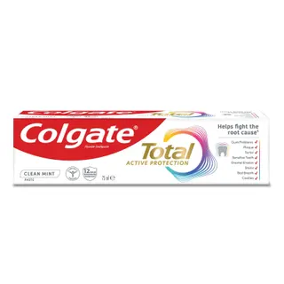 Colgate Total Active Protection Clean Mint Toothpaste, 75ml