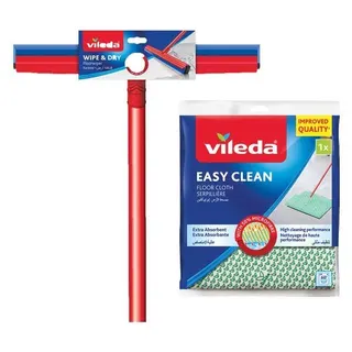 Vileda Floor Wiper + Floor Cloth
