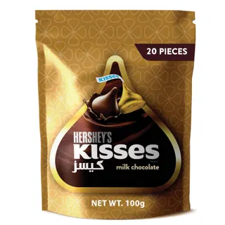 Hershey's Kisses Milk Chocolate, 100g