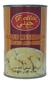 G.Ellie Sliced Mushroom, 425G
