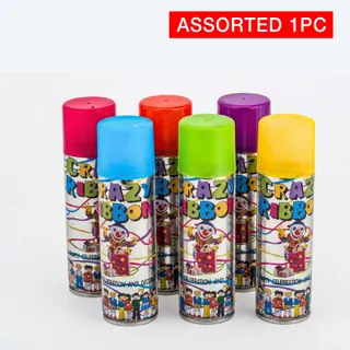 Crazy Ribbon Kids Party Spray - Assorted, 1 Piece