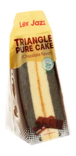 Lex Jazz Triangle Chocolate Cake, 100g