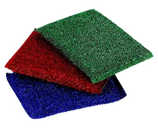3-Piece Colorful Cleaning Scrubber Set