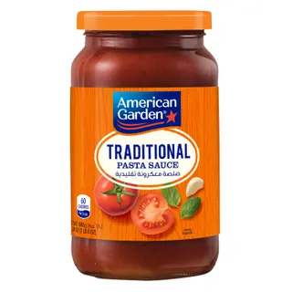 American Garden Traditional Pasta Sauce Vegetarian Gluten Free, 680g