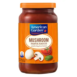American Garden Mushroom Pasta Sauce Vegetarian Gluten Free, 680g